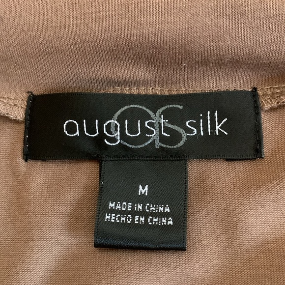 August Silk Open Jacket with draped front - Picture 6 of 16